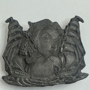 Heavy‎ Metal Mfg Co Lead Free Bottle Opener Belt Buckle Wings Ship Woman